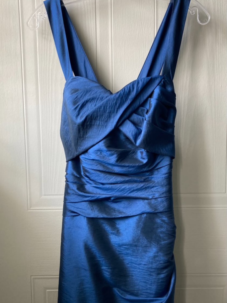 Y2k Indigo Prom Dress